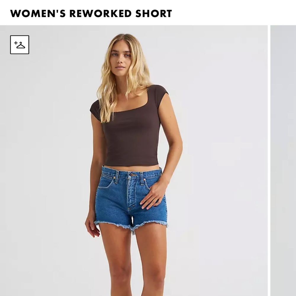 Wrangler reworked shorts
